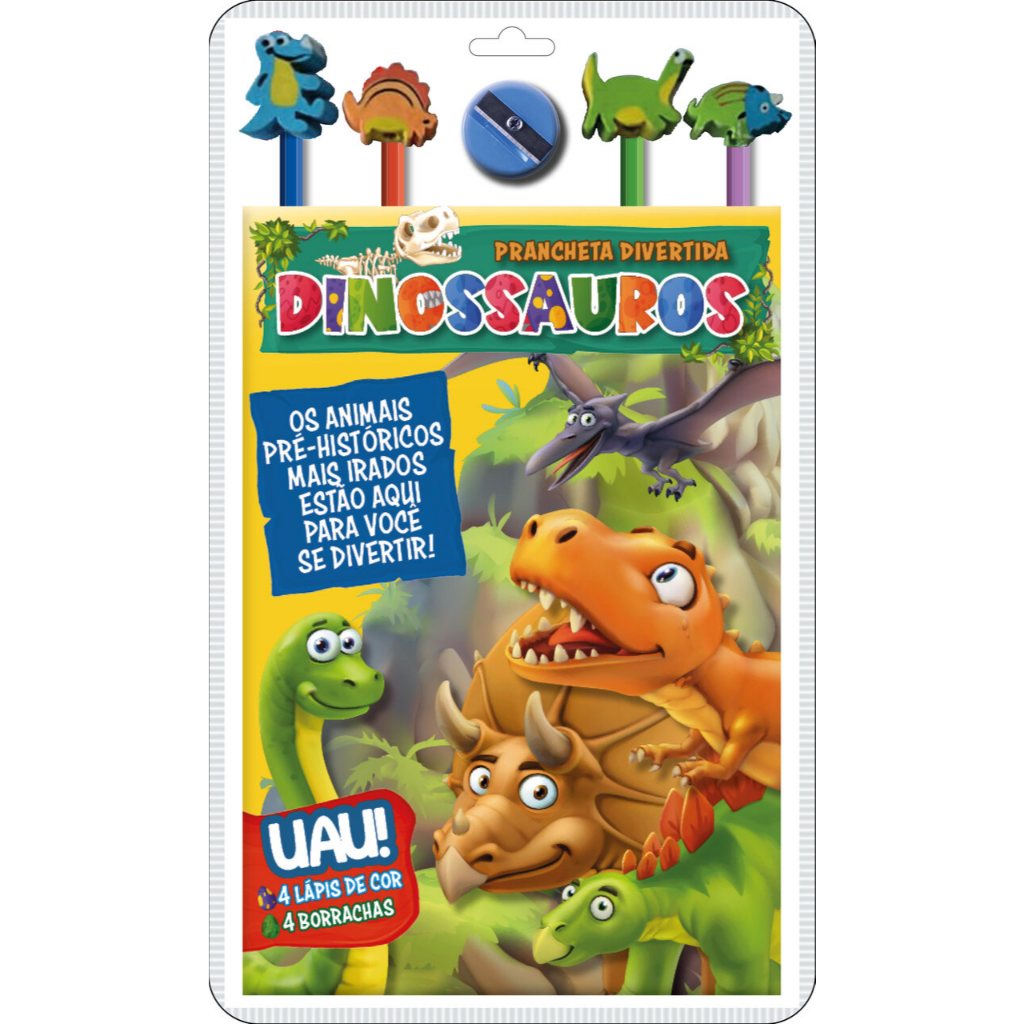 Prancheta Divertida Dinossauros