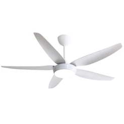 Ventilador De Teto Aliseu Style - Bivolt Com Motor Inverter, LED Integrado, Controle Remoto
