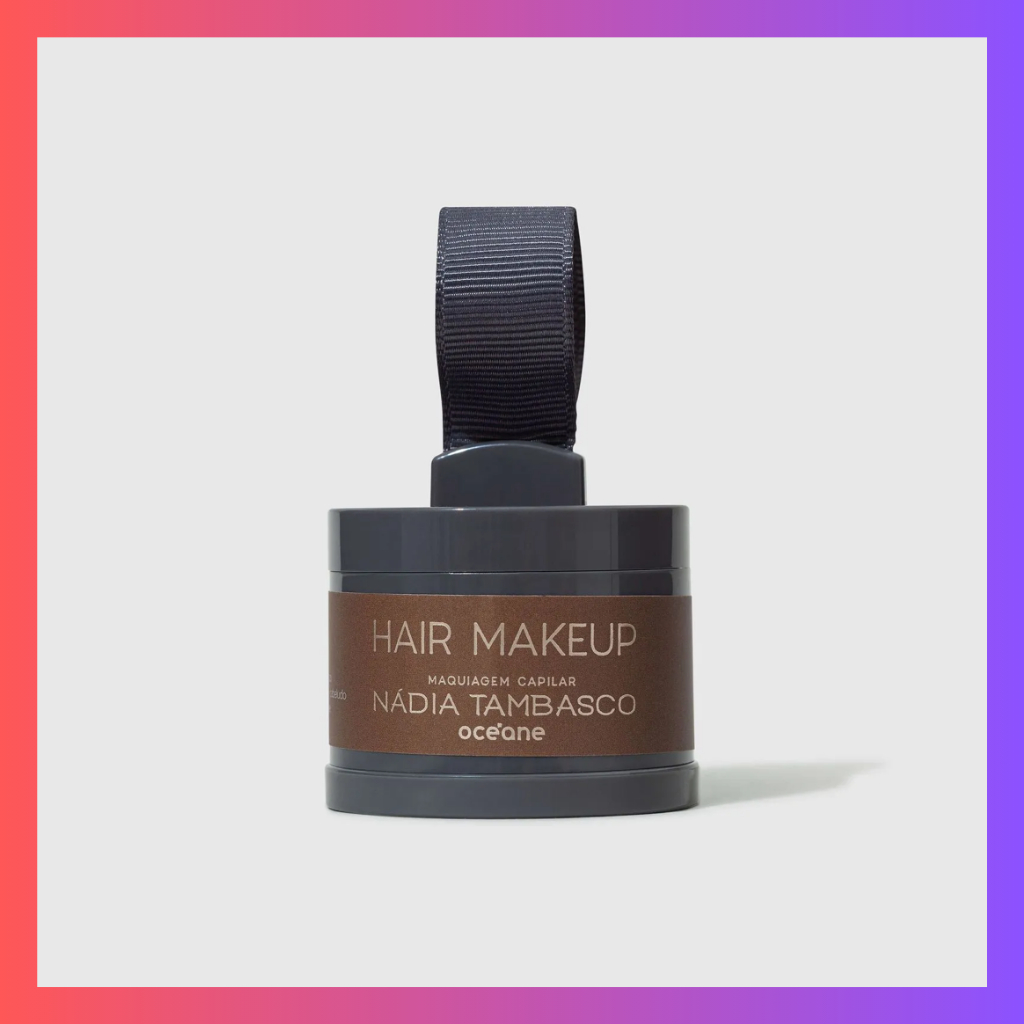 Maquiagem Capilar Nádia Tambasco By Océane - Hair Makeup 4g em Oferta na Shopee