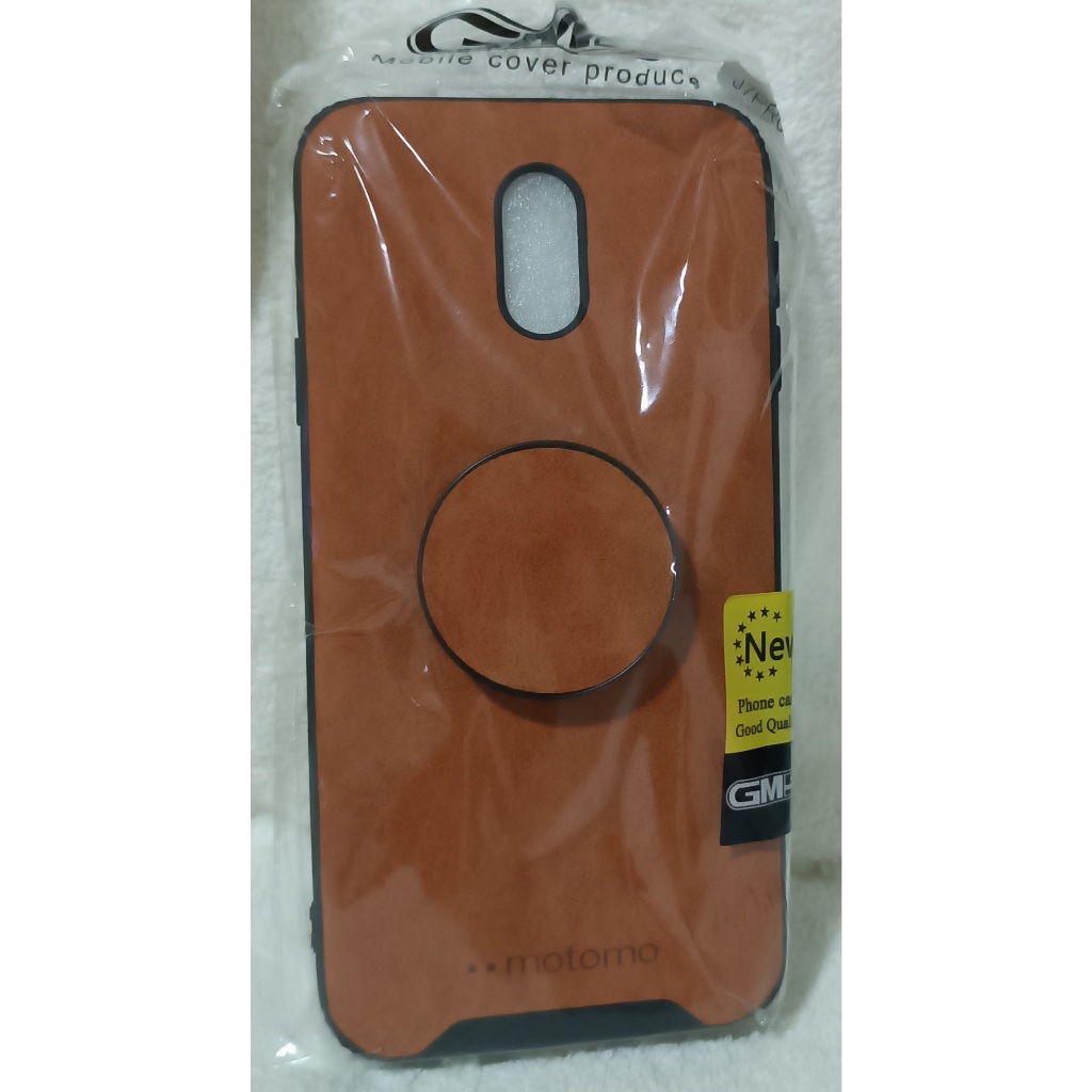 Capinha de Celular J5 PRO na Cor Marrom Acompanha Pop Socket