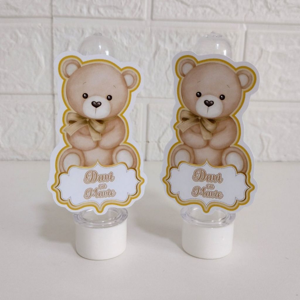 Apliques para Tubetes Chá Revelação - festa infantil - lembrancinhas personalizadas - lembrancinhas personalizadas