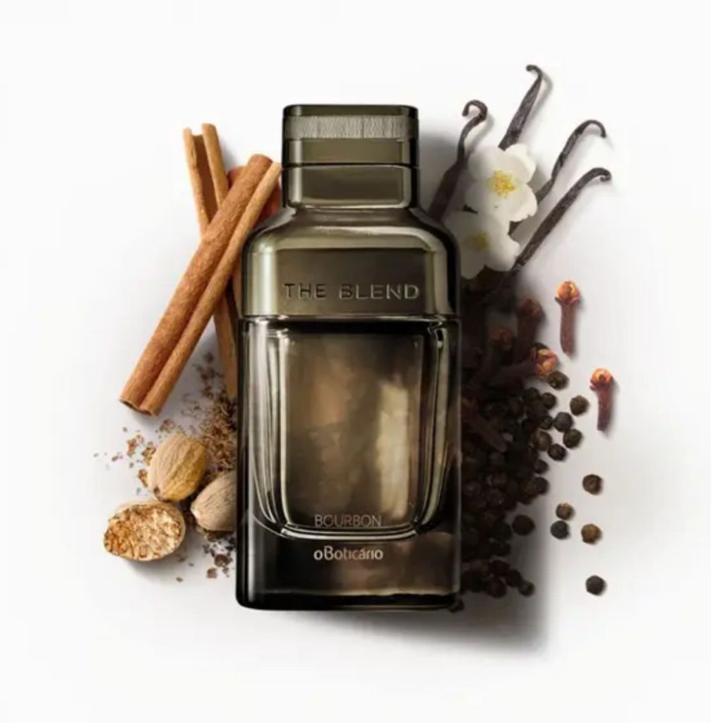 The Blend Bourbon Eau de Parfum 100ml - Perfume mais vendido Cravo e canela - o Boticário