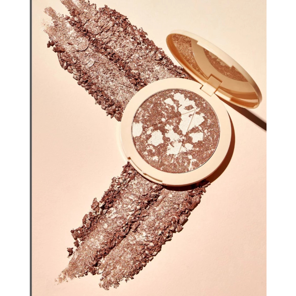 Bronzer e Iluminador Facial Marmorizado Marble Essence Glass by Ruby Rose HB-F1605-1