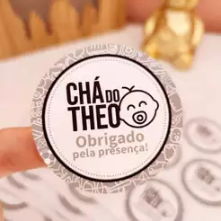 100 Adesivos 7x7 Personalizados Com Recorte