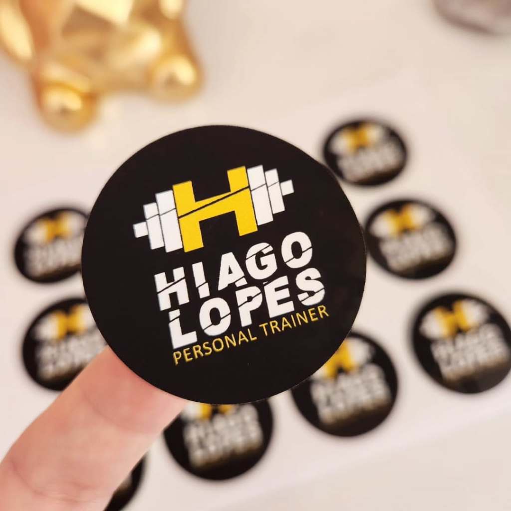 100 Adesivos 7x7 Personalizados Com Recorte — imagem 2 de 2