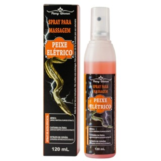 Spray Massagem Peixe Elétrico 120ml em Oferta na Shopee
