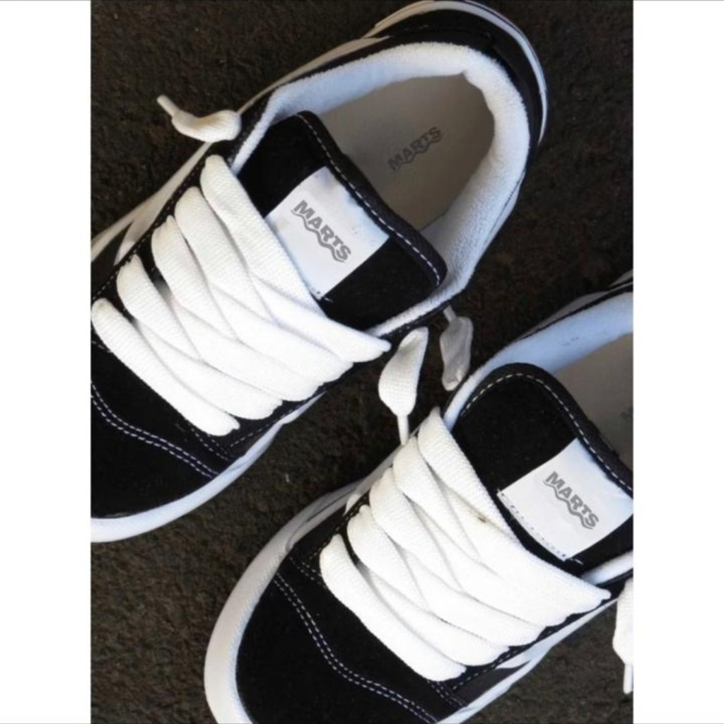 Tênis KNW Old Skool Casual Unissex Skate Preto/Branco