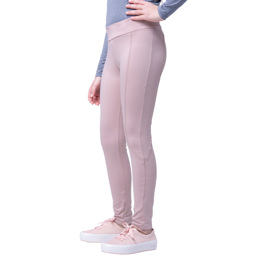 Calça Montaria Curve Rosa Claro Roupa Para Meninas Juvenil Thermo Power Antibacteriana E Com Tecido Antipilling
