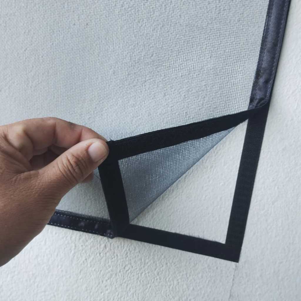 3x Tela Mosquiteiro Fibra Vidro C/velcro em todas Extensões. Faz sob Medidas.