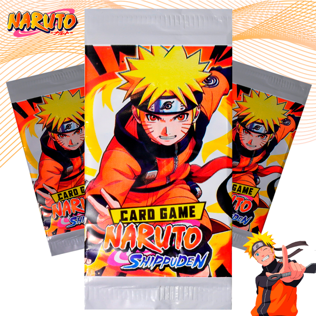 200 CARDS / CARTINHAS NARUTO = 50 Pacotinhos. Card Game/Trading Card