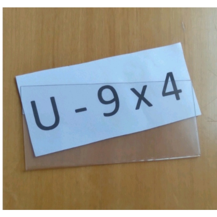 PORTA ETIQUETA/PRECIFICADOR U 9X4 C/DUPLA FACE 100 UN em Oferta na Shopee