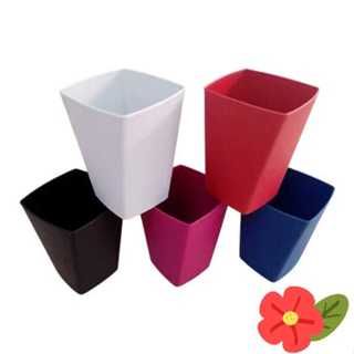 Copo Quadrado 300ml Varias Cores; Kit de 10,15, ou 20 (Plástico).Festa/Escola/Acampamento/Pic Nic. em Oferta na Shopee