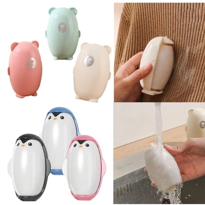 Rolo Pegajoso De Pêlos De Roupas Laváveis , Escova Eliminadora De Remoção Removedor Animais De Estimação