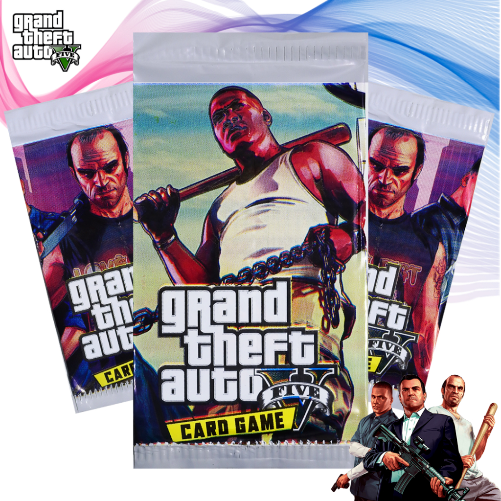 200 Cards GTA = 50 pcts fechados/Cartinha/Card Game/gta/Revenda