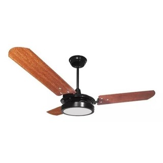 Ventilador De Teto Ventex Valen LED Branco 3 Pás Silencioso