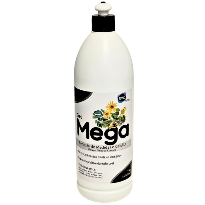 Gel Iontoforese Polaridade Positiva Fonoforese1kg Estética Profissional Redução de Medidas Celulite