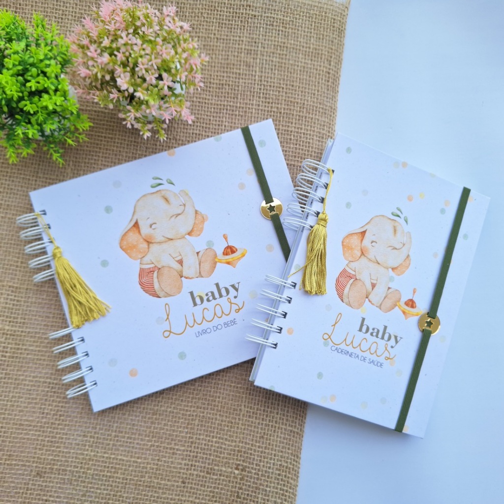 Livro do bebê Elefantinho