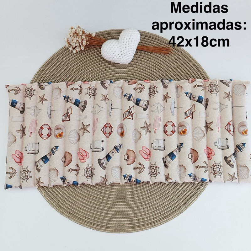 Bolsa de sementes GRANDE/almofada/compressa térmica de grãos e ervas aromáticas. Bolsa terapêutica. em Oferta na Shopee