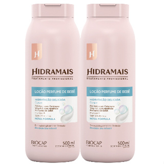 Kit 2 Creme Loção Hidratante Perfume de Bebê 500ml Hidramais em Oferta na Shopee