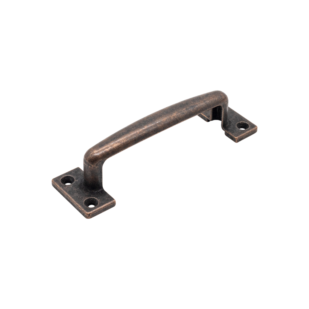 Puxador Alça  Para Armário Vintage Gaveta Cômoda Metal 120mm