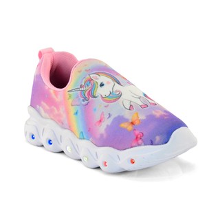 Tênis Infantil Feminino Unicornio Com Led Calce Fácil Macio Confortável Leve Envio Imediato em Oferta na Shopee