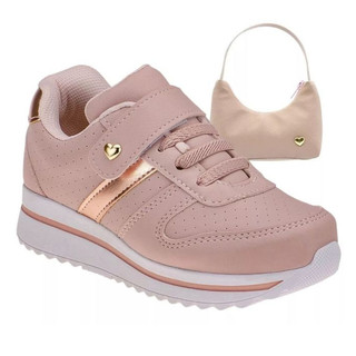 Tênis Infantil Feminino Menina BOLSINHA Club Happy Do 24 ao 36 em Oferta na Shopee