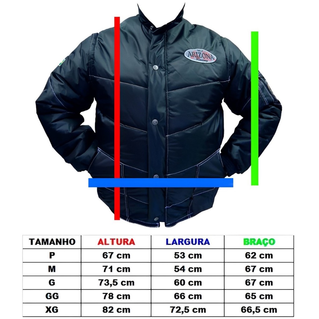 Jaqueta Arizona Racing Tradicional — imagem 2 de 2