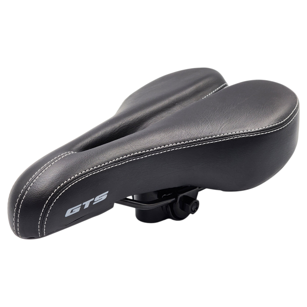 Banco Selim Gts Bicicleta Vazado Couro Mtb Super Confort em Oferta na Shopee