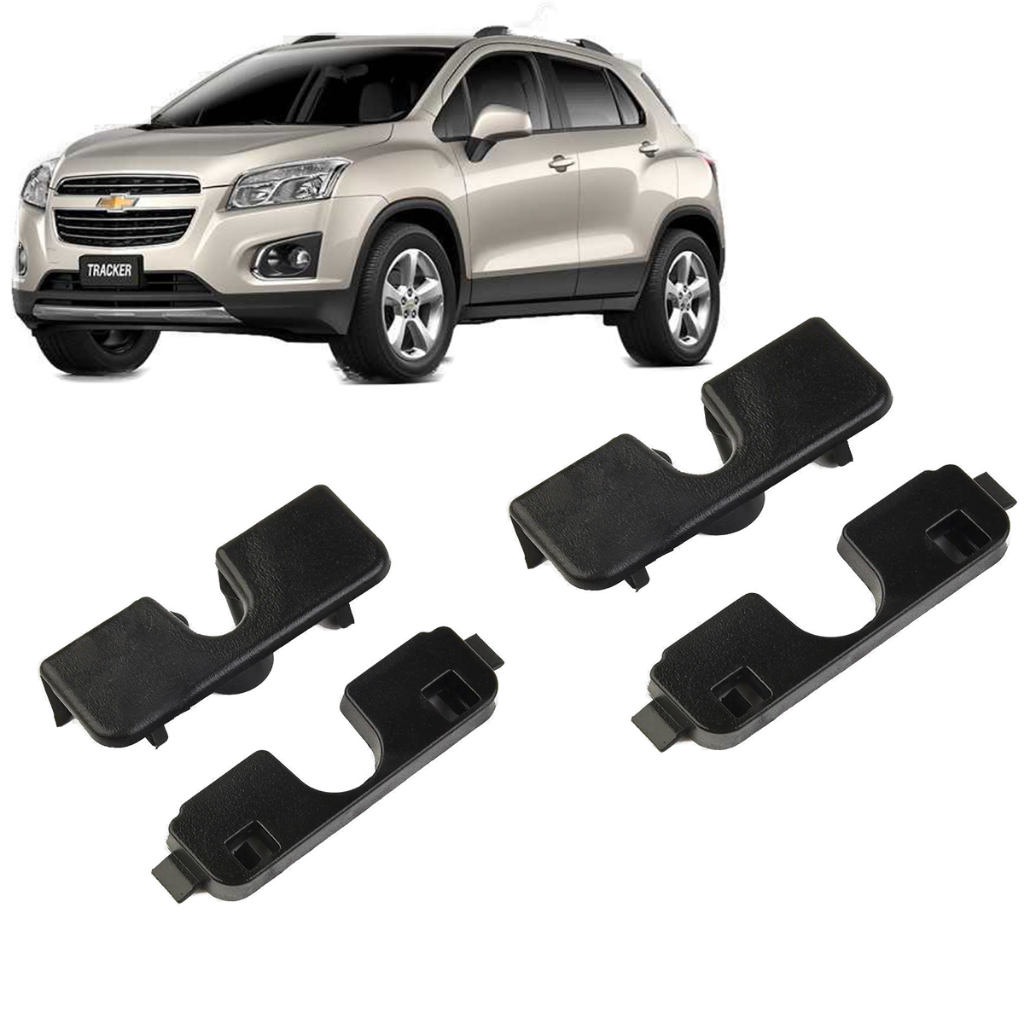 Par Suporte Encaixe Pino Tampão Som Bagagito Porta Mala Reparo Chevrolet Tracker 13/2019 2 Unidades PROMO