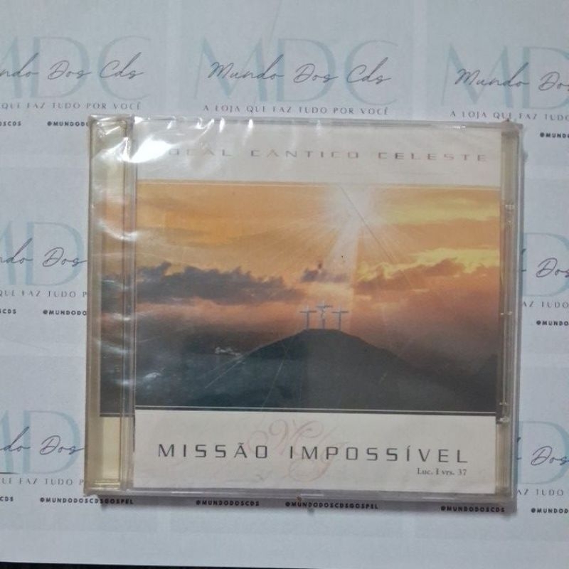 Cd Vocal Cântico Celeste - Missão Impossível