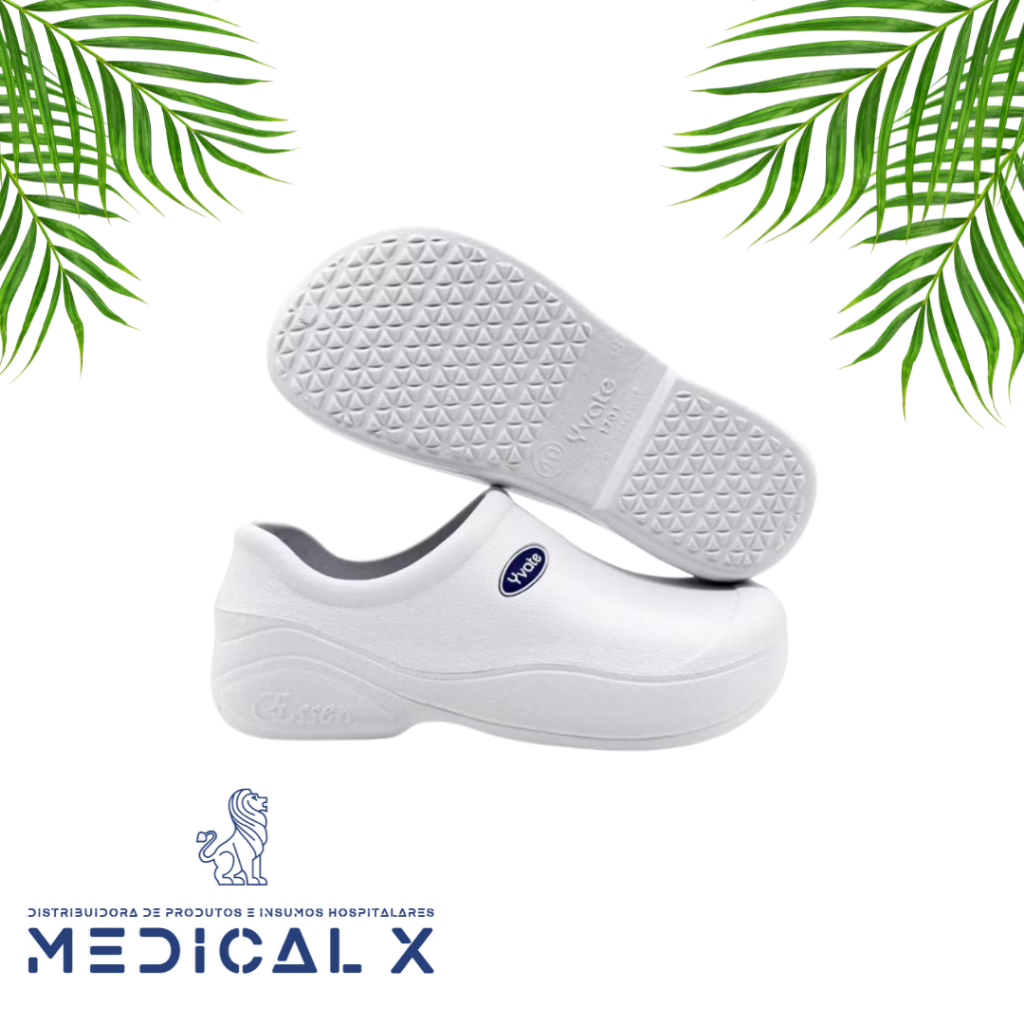 Sapato Babuche Branco (Feminino e Masculino ~Enfermagem~Hospital~Cozinha ~Açougue ~Epi ~Yvate). Sapato Babuche Branco (Feminino e Masculino ~Enfermagem~Hospital~Cozinha ~Açougue ~Epi ~Yvate).