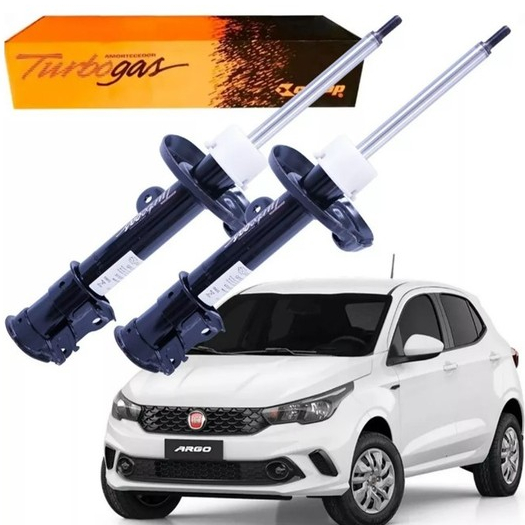 Par Amortecedor Dianteiro Cofap Fiat Argo 1.0 1.3 1.8 2017 A 2021 C\ KIT COMPLETO (KIT069C) em Oferta na Shopee