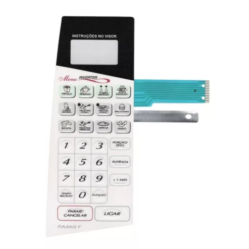 Membrana Teclado de Microondas Panasonic Nns62 - Nns 62 Nova