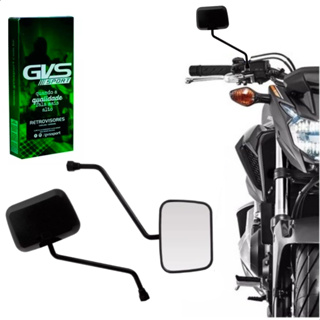 Retrovisor Gvs  Modelo Original Turuna Moto Para Honda em Oferta na Shopee