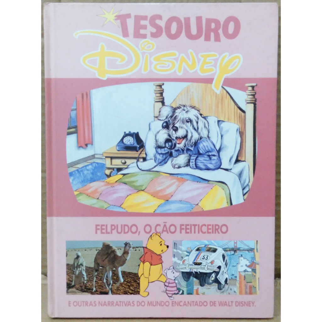 Livro - Tesouro Disney Vol. 6 - Felpudo, O Cão Feiticeiro - capa dura - Walt Disney