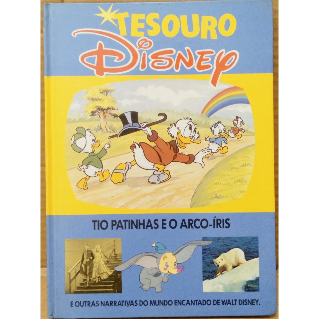 Livro - Tesouro Disney Vol. 7 - Tio Patinhas e o Arco-Íris - capa dura - Walt Disney