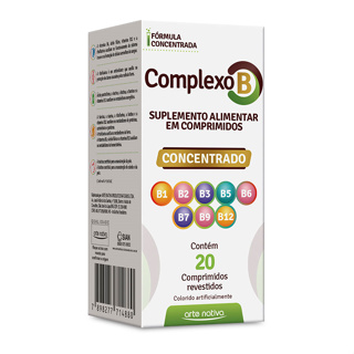 Complexo B Concentrado c/20 comprimidos - Arte Nativa em Oferta na Shopee