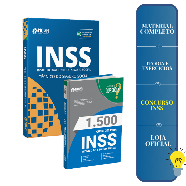 Imagem Kit Concurso INSS - Técnico do Seguro Social