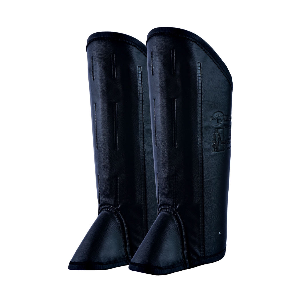 PAR DE PERNEIRA / POLAINA DE PROTEÇÃO COM TRES TALAS COM VELCRO ROÇADEIRA E COBRA