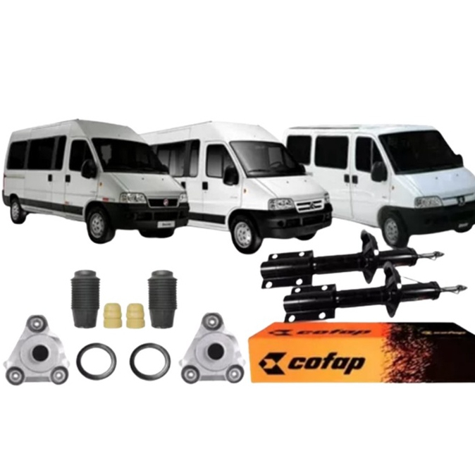 Kit Amortecedor Dianteiro Jumper Ducato Boxer + Kit Completo - Spare Parts and Accessories for Vehicles