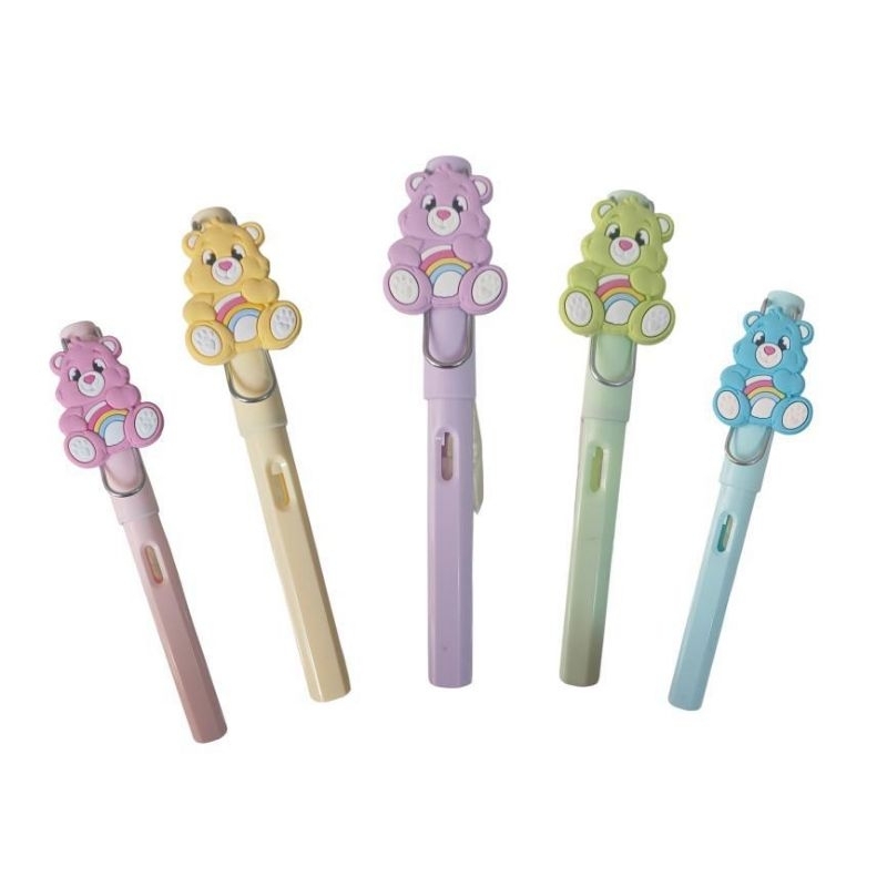 Kit Com 5 Lápis Infinito Eterno Ursinhos Carinhosos - Papelaria Fofa Kawaii Material Escolar em Oferta na Shopee