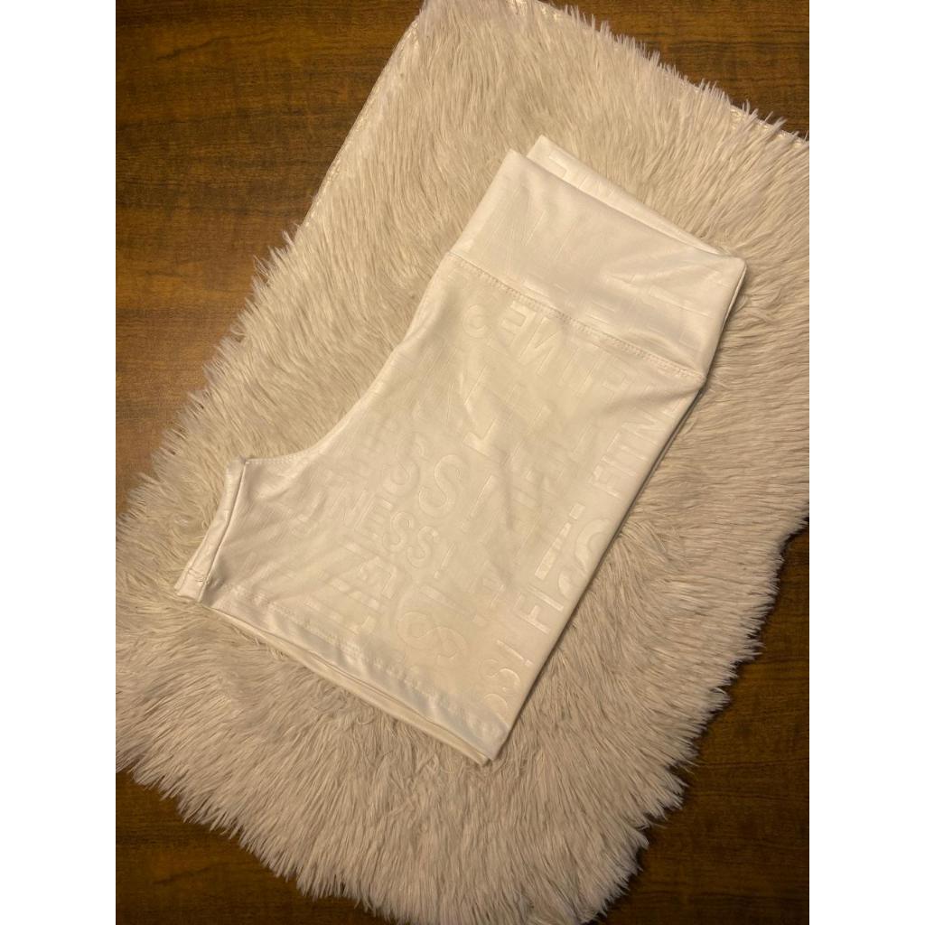 Short meia coxa leggings fitness