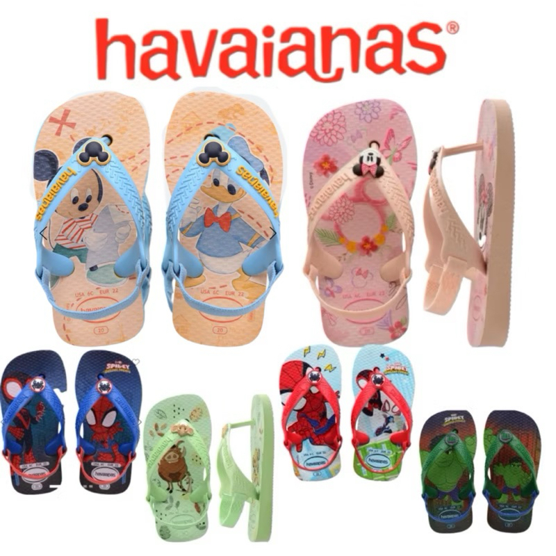 Chinelo Havaianas Brasil Baby Disney Original Presente de Natal