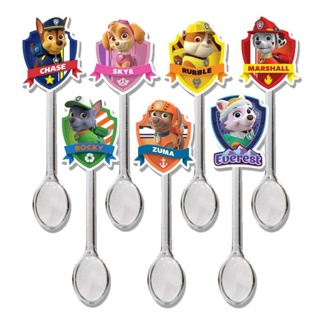 KIT 25 , 50 OU 100 MINI COLHERZINHA FESTA PATRULHA CANINA em Oferta na Shopee
