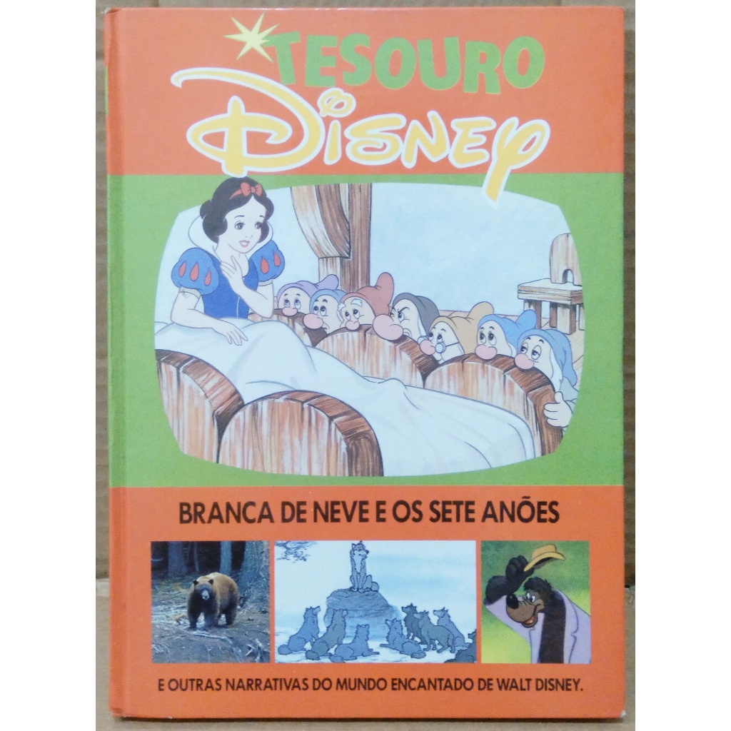 Livro - Tesouro Disney Vol. 11 - Branca de Neve e os Sete Anões - capa dura - Walt Disney