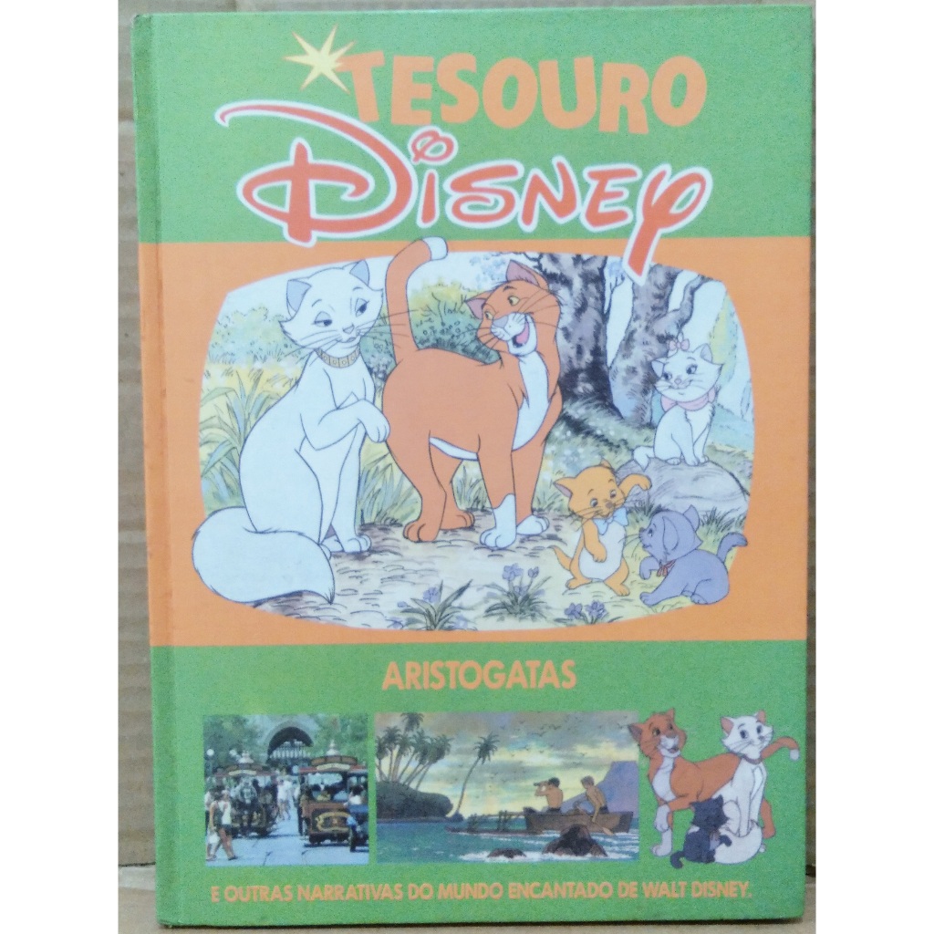 Livro - Tesouro Disney Vol. 15 - Aristogatas - capa dura - Walt Disney