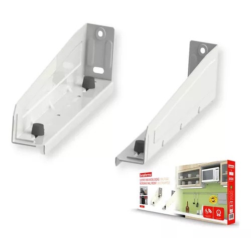 Brasforma SBR5.0 Suporte Multiuso Compacto Branco Para Eletrodoméstico até 30kg