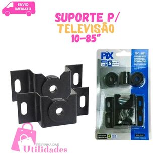 Suporte  Para TV  10 Até 85 Polegadas  Universal P/ Tv Led, Lcd Plasma