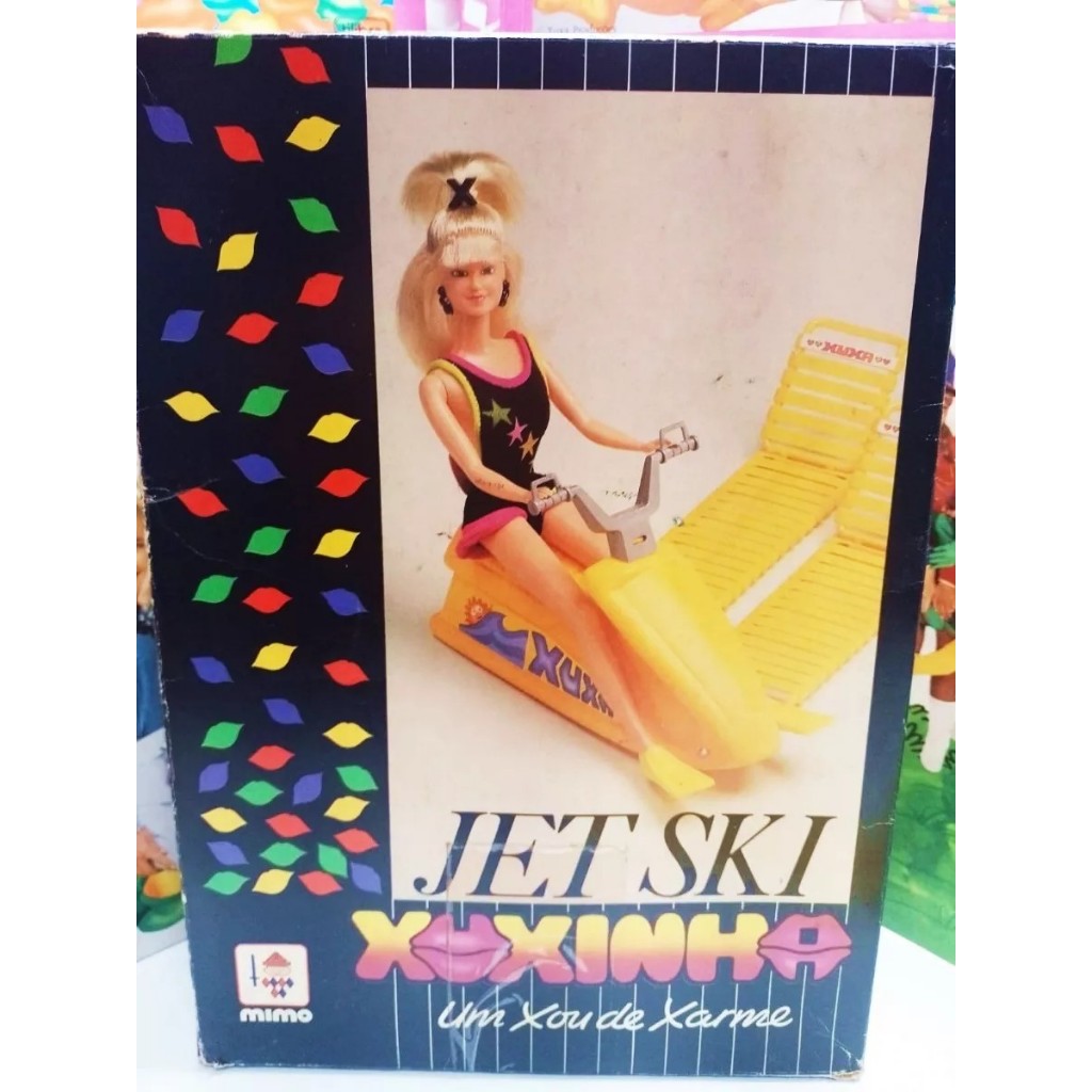 Raridade Xuxinha Jet Ski Verão Com Caixa Xuxa Anos 80 Mimo (Usado) Acessório Boneca Xuxa Raro Brinquedo Xou Antigo