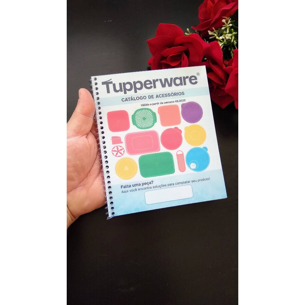 Catálogo de Acessórios e Presentinhos Tupperware Atualizada 2025 - Capa PERSONALIZADA